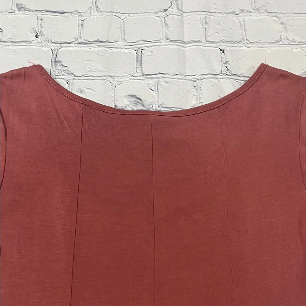Rust Red Flowy Dress - Picture 13 of 13